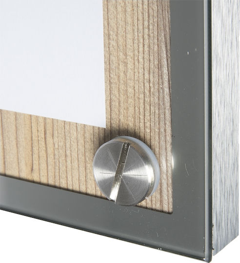 Securit Επιτραπέζιο Σταντ για Μενού 36.8x28x3 εκ. Glass Star