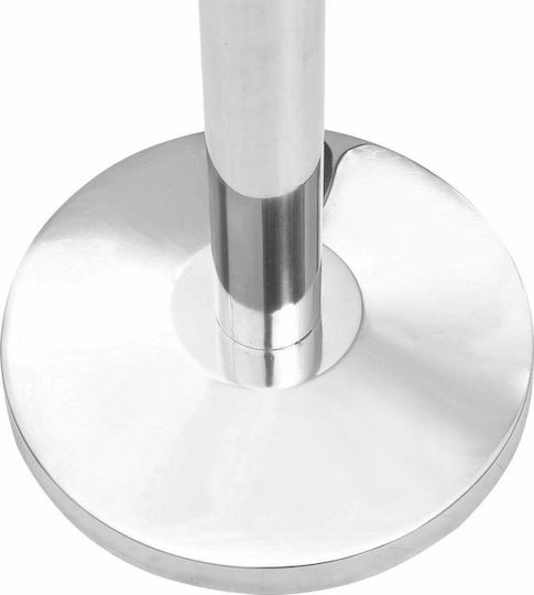 vidaXL Safety Barrier Post Red Inox 4 pieces 149576