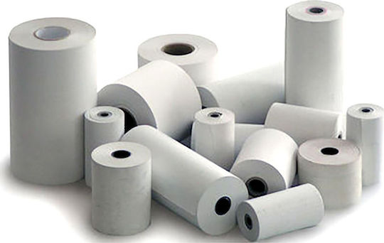 Cash Register Paper Tape W57xD50mm 24m 48gr/m²