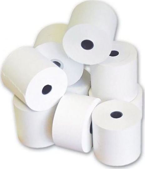 Cash Register Paper Tape W80xD50mm 25m