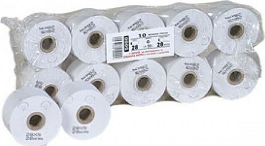 Various Cash Register Paper Tape W57xD50mm 25m 48gr/m²