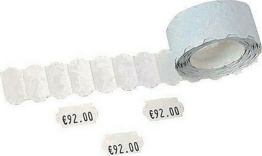 ICS 1000 Selbstklebende Etikettenrollen für Etikettendrucker 22x12mm 1Stück