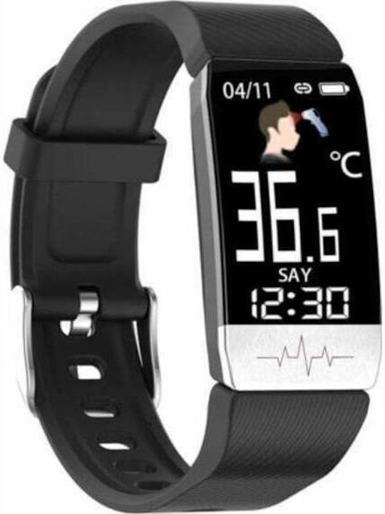 Ksix Fitness Band HR Black