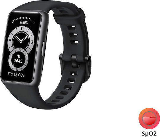 Huawei Band 6 Impermeabil Grafit negru