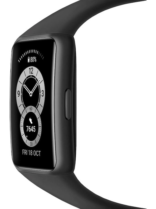 Huawei Band 6 Wasserdicht mit Pulsmesser Graphite Black