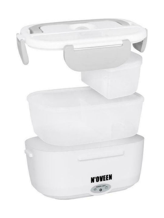 N'Oveen Plastic Electric Lunch Box Grey 1100ml