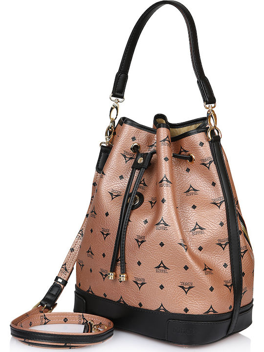 Women's Bronze Drawstring Bag