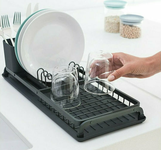 Brabantia Отцедник за Мивка Метален Сив 46x20x20cm