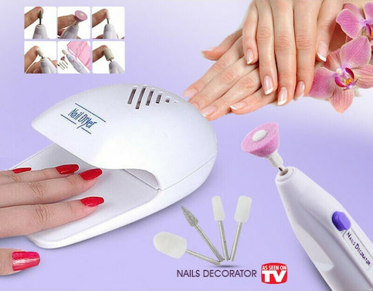 GW GW Nail Polish Curing Lamp UV / LED Set Battery 3W White