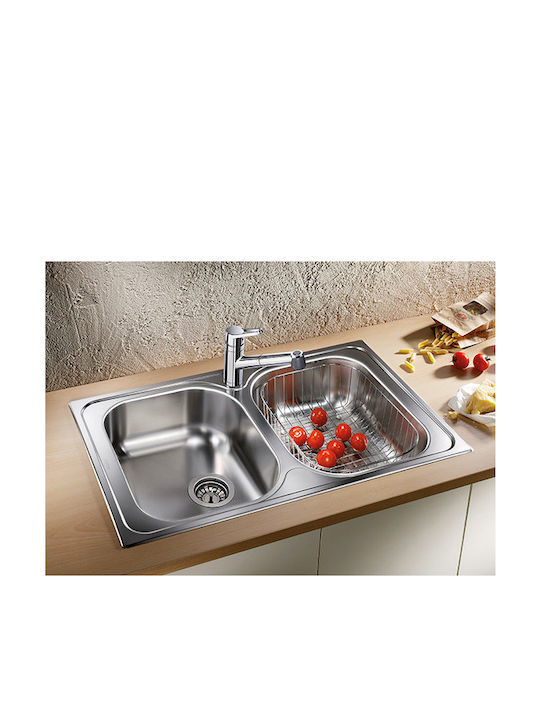 Blanco Στραγγιστήρι Γούρνας Inox Ασημί 31x39x13.5cm