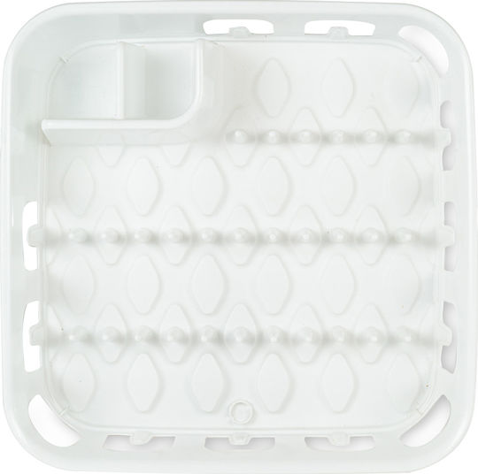 Curver Essentials Plastic White Sink Strainer 39.5x39.5x10.9cm