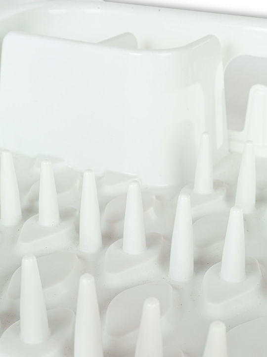 Curver Essentials Στραγγιστήρι Νεροχύτη Πλαστικό Λευκό 39.5x39.5x10.9cm