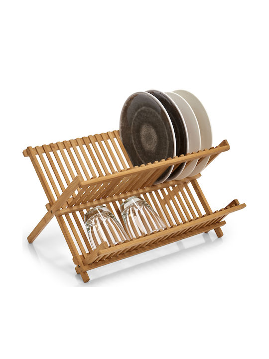 MK Bamboo Wooden Sink Strainer Brown 43x35x27cm
