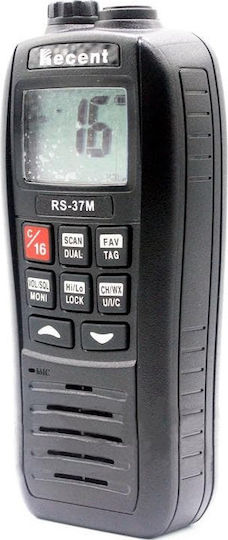 Recent RS-37M Funkgerät VHF Marine 5W mit Monochromdisplay