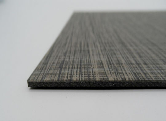 LG Hausys Set Plastic Floor Vinyl Decotile with 1 Tiles Gray