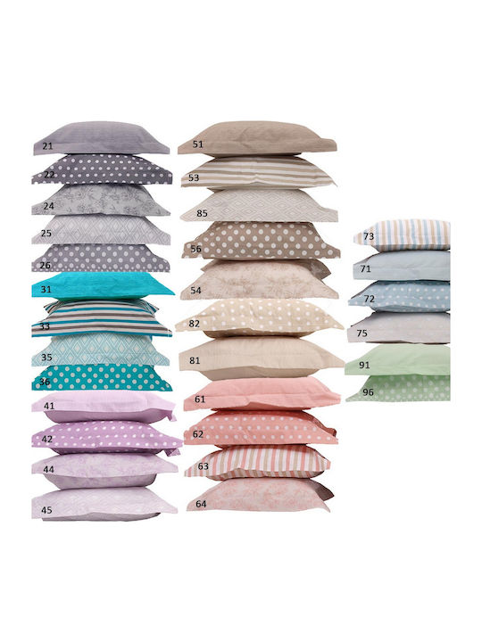 Anna Riska Mix & Match Σεντόνι Υπέρδιπλο με Λάστιχο 160x200+25εκ. 26 Γκρι