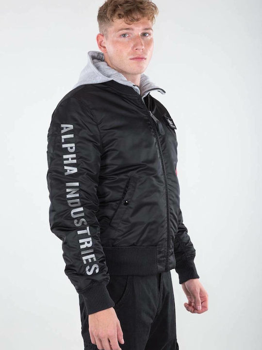 MA-1 D-TEC Jacket Bomber Black