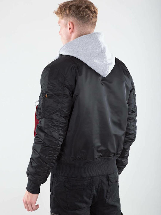 Alpha Industries MA-1 D-TEC Μπουφάν Bomber Μαύρο