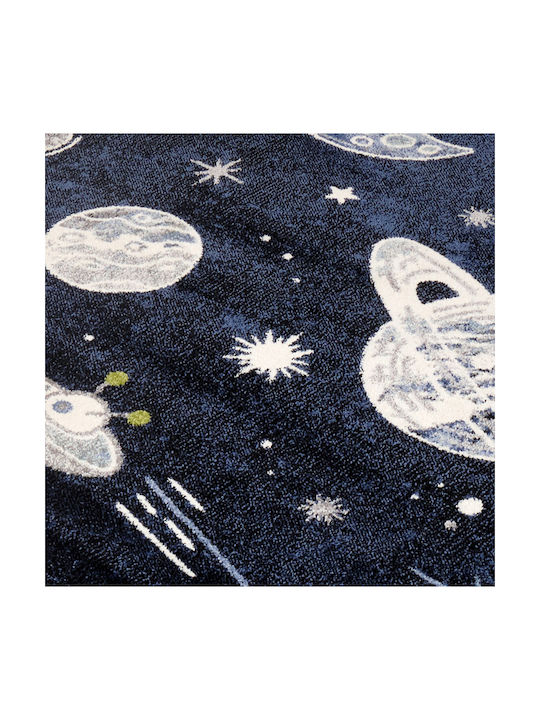 Viopros Kids Synthetic Rug Sky 133x190cm Blue