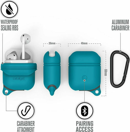 Catalyst Waterproof Case For Airpods Glacier Blue