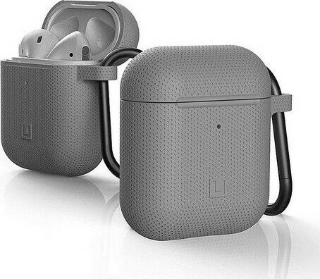 UAG U Case Silicone with Hook in Gray color for Apple AirPods 1 / AirPods 2