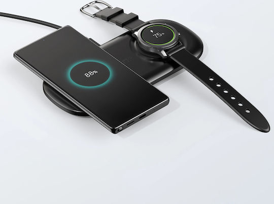 Choetech Încărcător Wireless (Qi Pad) 15W Negruς (T570-S)