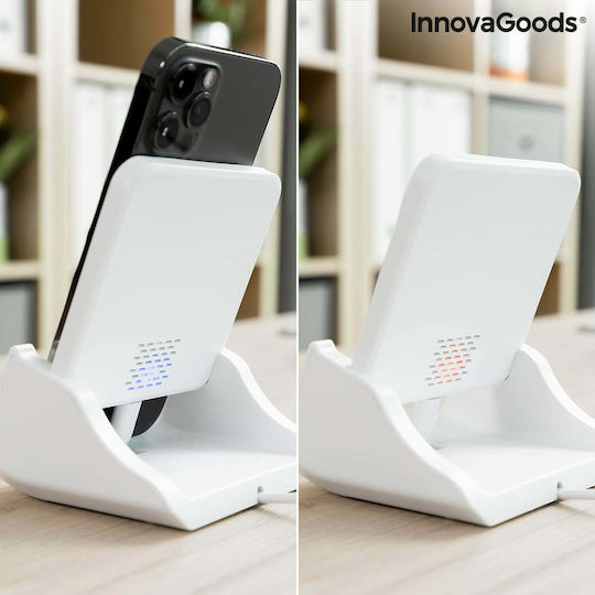 InnovaGoods Ασύρματος Φορτιστής (Qi Pad) Λευκός (V0103352)