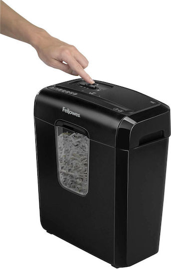 Fellowes Powershred 6C Cross Cut 6-Sheet Paper Shredder