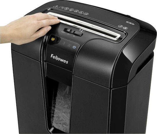 Fellowes Powershred 63Cb Cross Cut 10-Sheet Paper Shredder