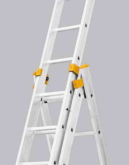 Palbest Forte Triplu Scara combinata Aluminiu 3x10