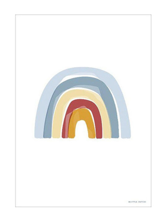 Little Dutch Εκπαιδευτική Παιδική Αφίσα Rainbow Alphabet 29.7x42εκ.