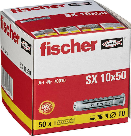 fischer Dubel SX 10x50 Oops Plastic 10x50mm