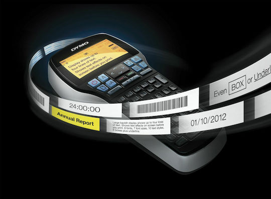 Dymo 420P Ηλεκτρονικός Ετικετογράφος Χειρός σε Μαύρο Χρώμα