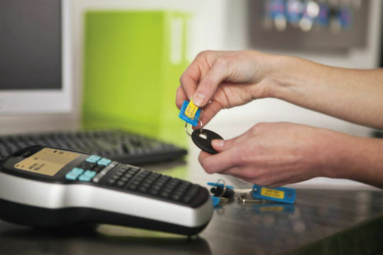 Dymo 420P Ηλεκτρονικός Ετικετογράφος Χειρός σε Μαύρο Χρώμα