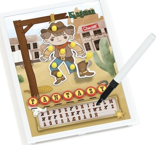 Brettspiel Hang Man für 2 Spieler 6+ Jahre 1004 (EN) Quercetti