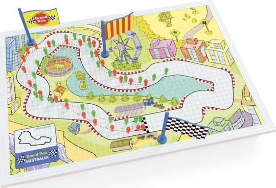 Brettspiel Grand Prix für 2 Spieler 8+ Jahre 1007 (EN) Quercetti