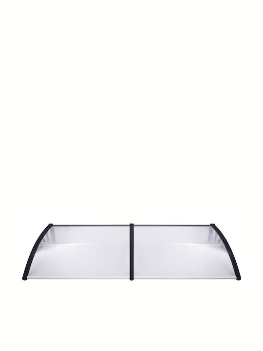 vidaXL Polycarbonate Door / Window Canopy Roof W200xD80cm