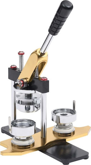 vidaXL Badge Presses with Cutter and Rotating Base 25mm