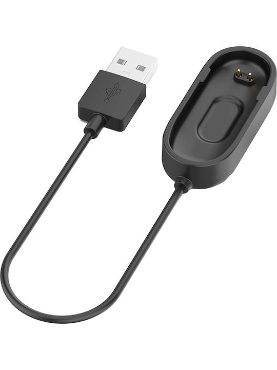 Xiaomi Зарядно за Mi Band 3/Mi Smart Band 4 - Ми Банд 3/Ми Смарт Банд 4 Черен