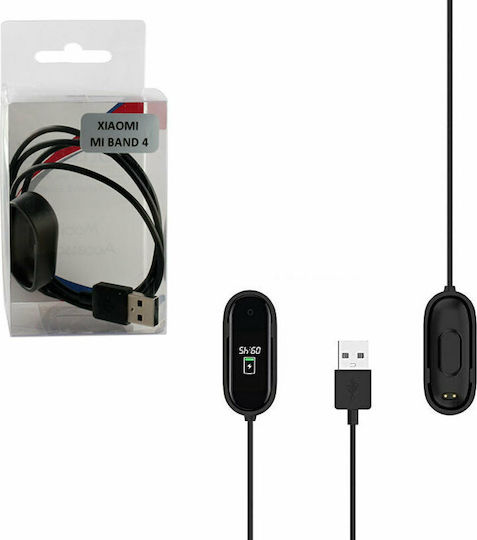 Ladekabel 1m Ladegerät für Mi Band 3/Mi Smart Band 4 Schwarzς