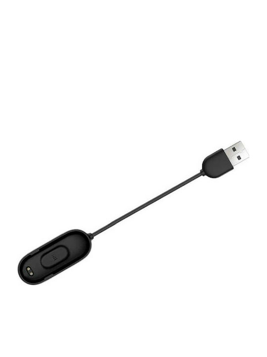 Ancus Wear Зарядно за Mi Band 3/Mi Smart Band 4 - Ми Банд 3/Ми Смарт Банд 4 Черен