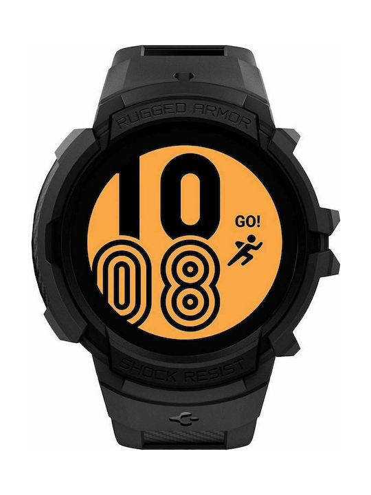 Spigen Rugged Armor Pro Θήκη Σιλικόνης Charcoal Grey για το Galaxy Watch 4 40mm