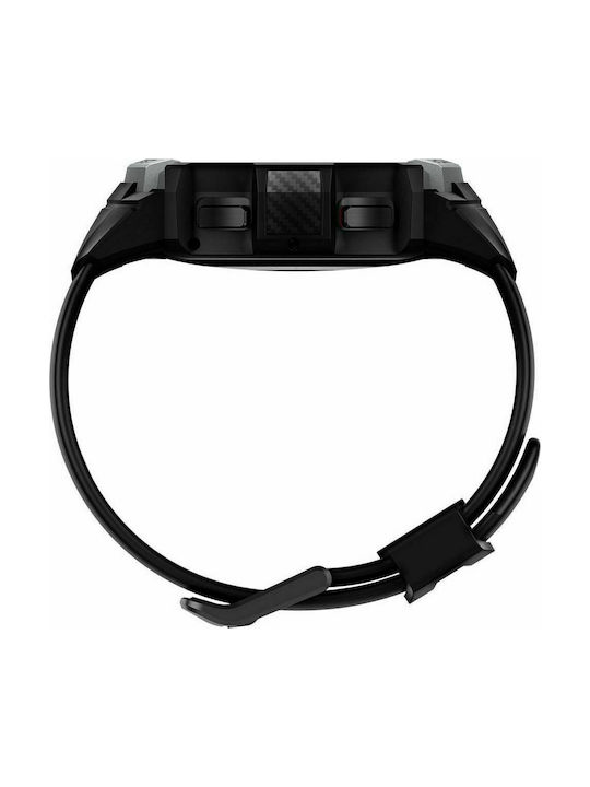 Spigen Rugged Armor Pro Θήκη Σιλικόνης Charcoal Grey για το Galaxy Watch 4 Classic 42mm