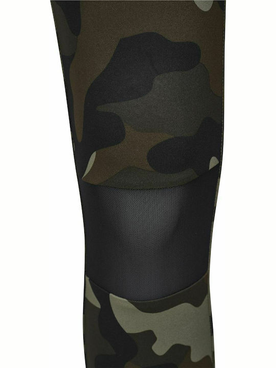 Обучение Женски Дълга легинси Camo/Black