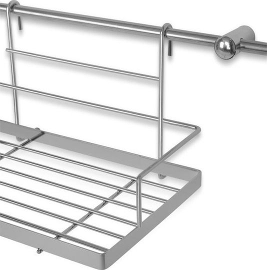 Edenberg Pendant Metal Shelf 78cm 16 Pieces Silver