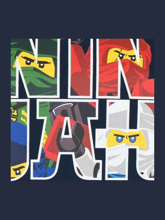 Kids' Shirt Long Sleeve Navy Blue Ninjago