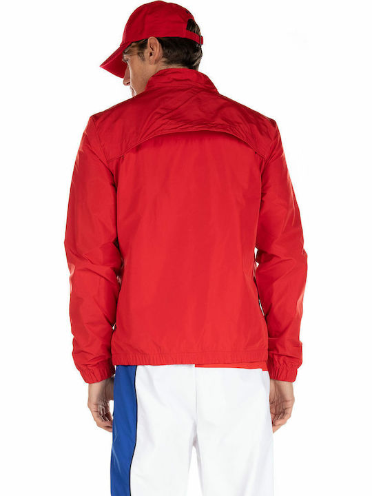 Cagoule Jacke Winddicht Rot
