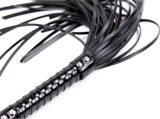 Fetish Addict Μαστίγιο Shinny Handle Flogger Black