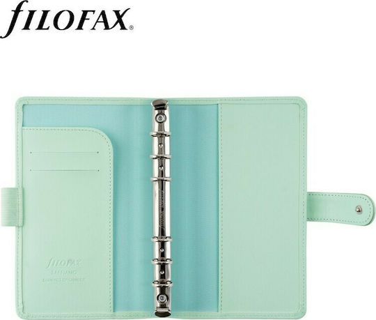 Filofax Saffiano Personal Veranstalter Grün Leder