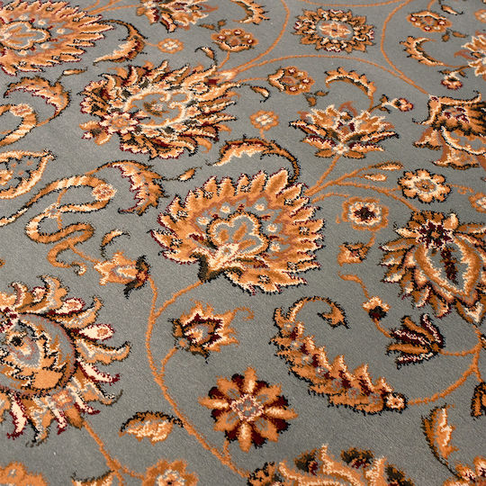 Biokarpet Isfahan 3783b Hellblau Creme 133x190